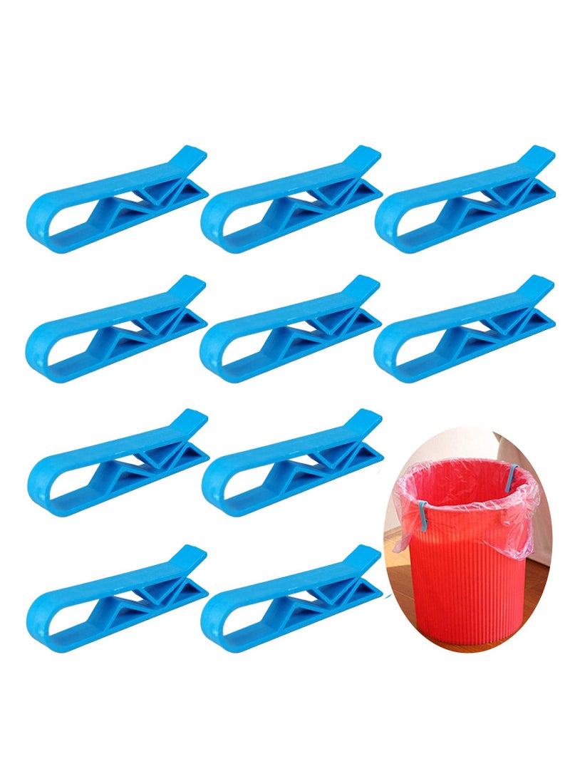 Generic - 20Pcs Plastic Kitchen Garbage Bin Clip, Washroom Trash Can Bag Clips, Waste Basket Garbage Bin Clamp,Sturdy Anti-Slip Fixation Clip Holder - Image 1