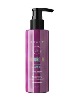 ARATA Arata Purple Shampoo For Bleached Hair Color Protection Shampoo Enhances Hair Colour And Neutralises Brassiness Sulphate Free 200ML  - Image 1