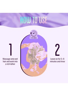 ARATA Arata Purple Shampoo For Bleached Hair Color Protection Shampoo Enhances Hair Colour And Neutralises Brassiness Sulphate Free 200ML  - Image 4