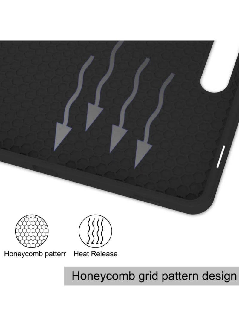 DUSALA TPU Case Compatible with Samsung Galaxy Tab S9 Protective Shockproof Cover With Adjustable Stand Pen Slot For Sam sung S9 11 Inch Soft Cover - Image 4