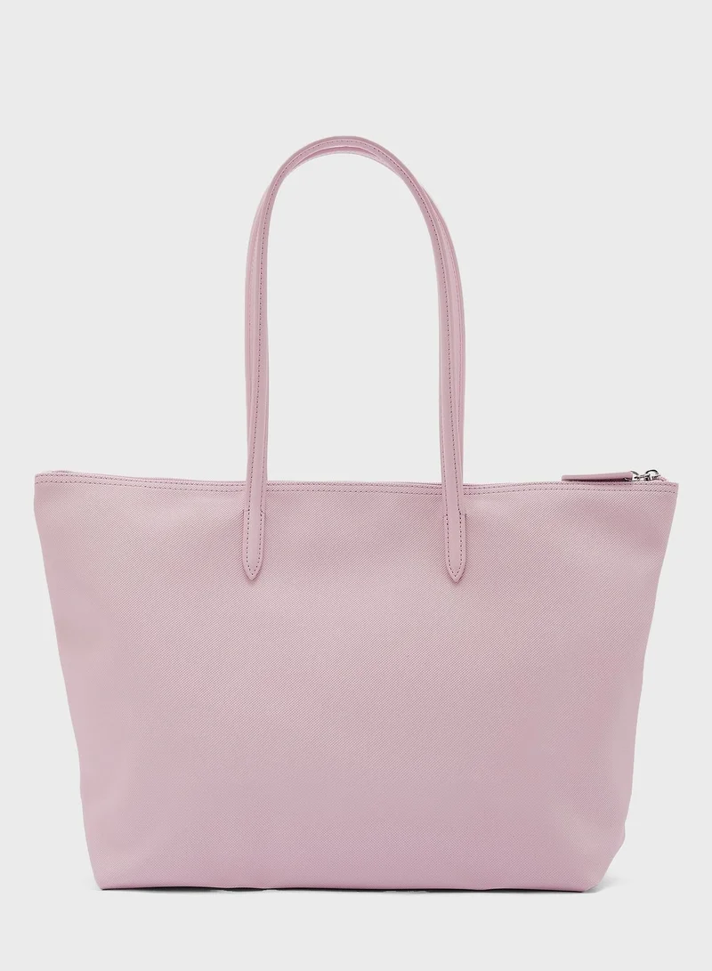 LACOSTE Zip Around Tote Bag