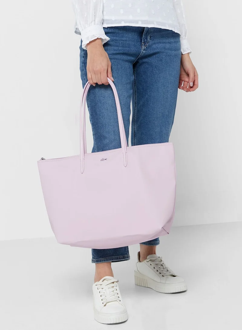 LACOSTE Zip Around Tote Bag