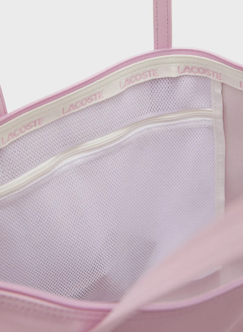 LACOSTE Zip Around Tote Bag