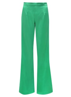 Bardees Satin Pants - Green  - Image 1