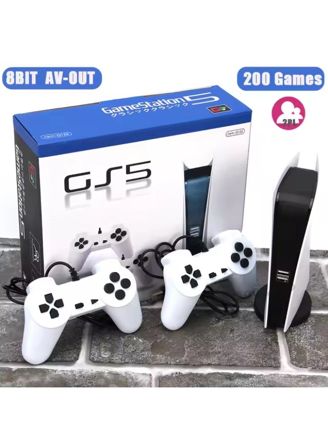 Game Station 5 USB Wired Video Game Console With 300 Classic Games 8 Bit GS5 TV Console Retro Handheld Game Player AV Output. - Image 3