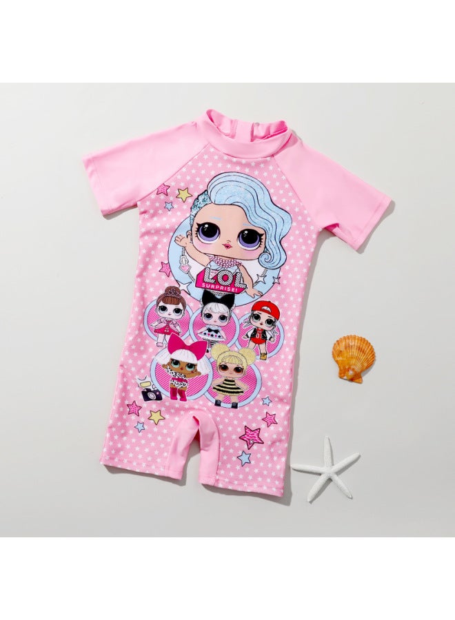 Children's Swimsuit Girls' One-piece Cute Baby Swimsuit Girls' Swimsuit
