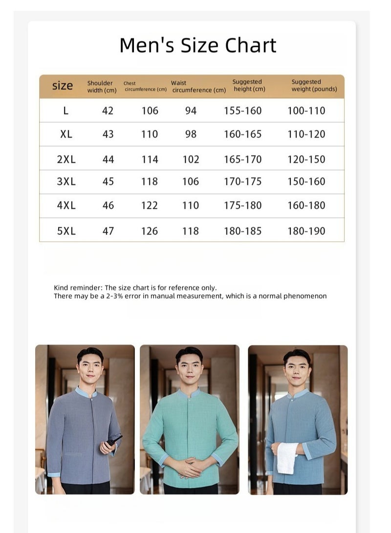KUYING New Summer Cleaner Work Clothes - Image 2