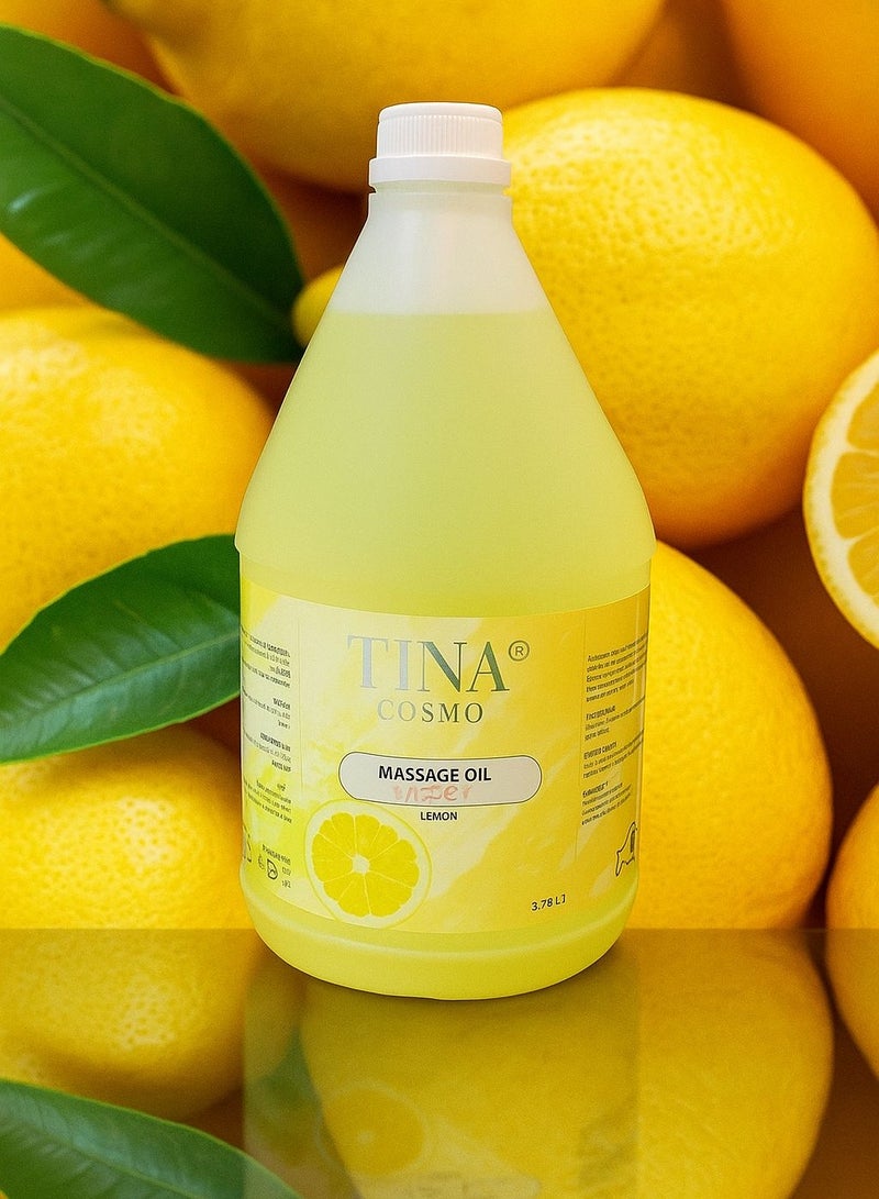 زيت التدليك بالليمون-3.78ليتر