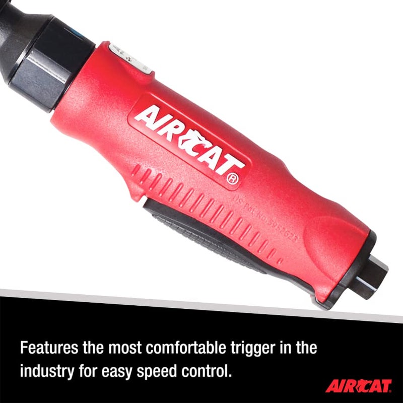 AIRCAT Pneumatic Tools 800: Composite Ratchet 320 RPM, 35 ft-lbs Maximum Torque - 1/4-Inch - Image 3