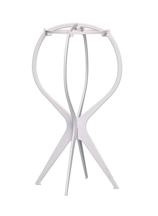 Jon Renau Plastic Wig Stand, Lightweight & Foldable, Dries Wigs Faster
