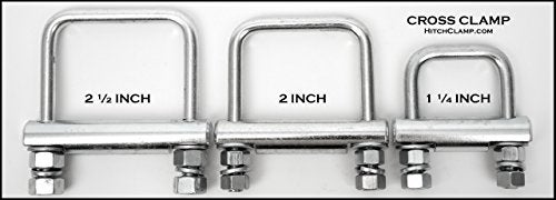 HitchClamp – Cross Clamp 1 1/4" – Made in The USA - Anti-Rattle Hitch Coupling clamp/Hitch Tightener - Image 3