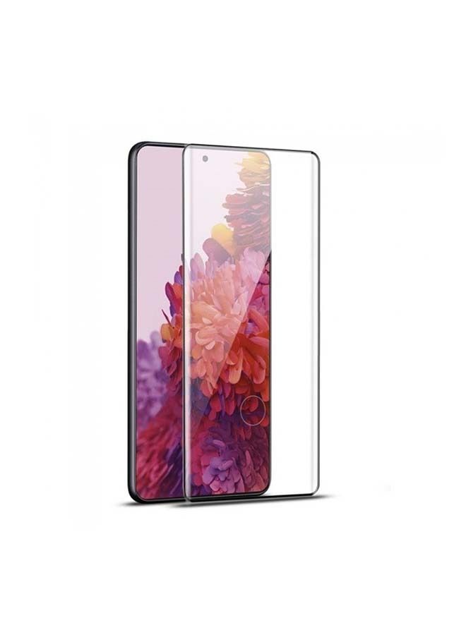 واقي شاشة من الزجاج المقوى المطلق لهاتف سامسونج جالاكسي S21 ألترا أسود / شفاف - Image 1