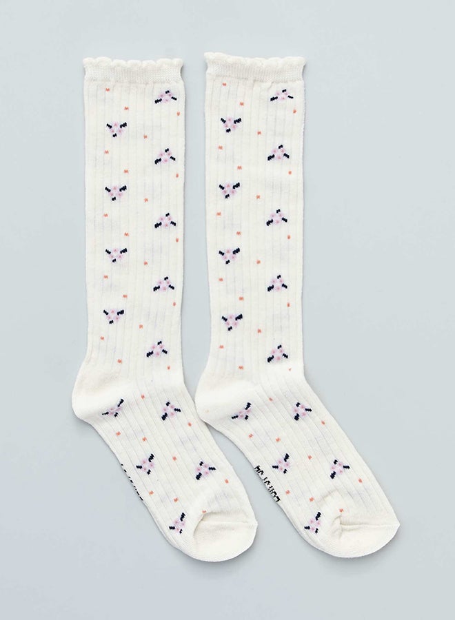 Kiabi Pack of 3 pairs of printed socks  - Image 4