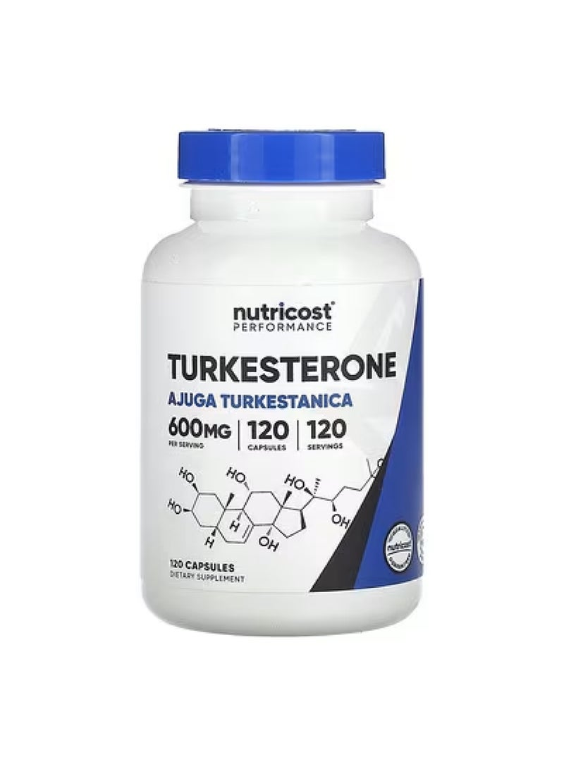 Performance, Turkesterone, 600 mg, 120 Capsules