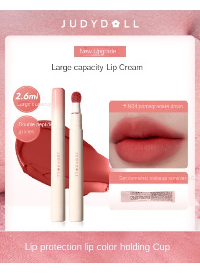Lipstick, Hydrating Matte Long-lasting Non-smudge Transfer-proof Brightening - Image 1