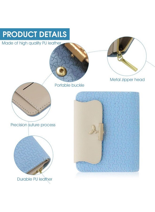 PALAY® Mini Wallet For Women PU Leather Purse with Zipper Bifold Card Coin Holder Cash Bag Clutch Wallet Fashion Women Wallet Purse Gift Small Wallet for Girl - Image 4