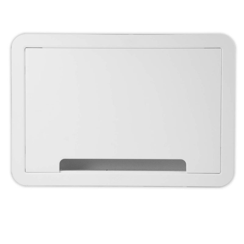 On-Q Legrand - OnQ Cable Management, Structured Media Enclosure, in-Wall Enclosure, TV Home Theater Box, Recessed Storage Box, Dual Purpose, 9 Inches, white (ENP0900-NA) - Image 1