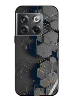 Protective Case Cover For OnePlus Ace Pro Abstract Design Multicolour