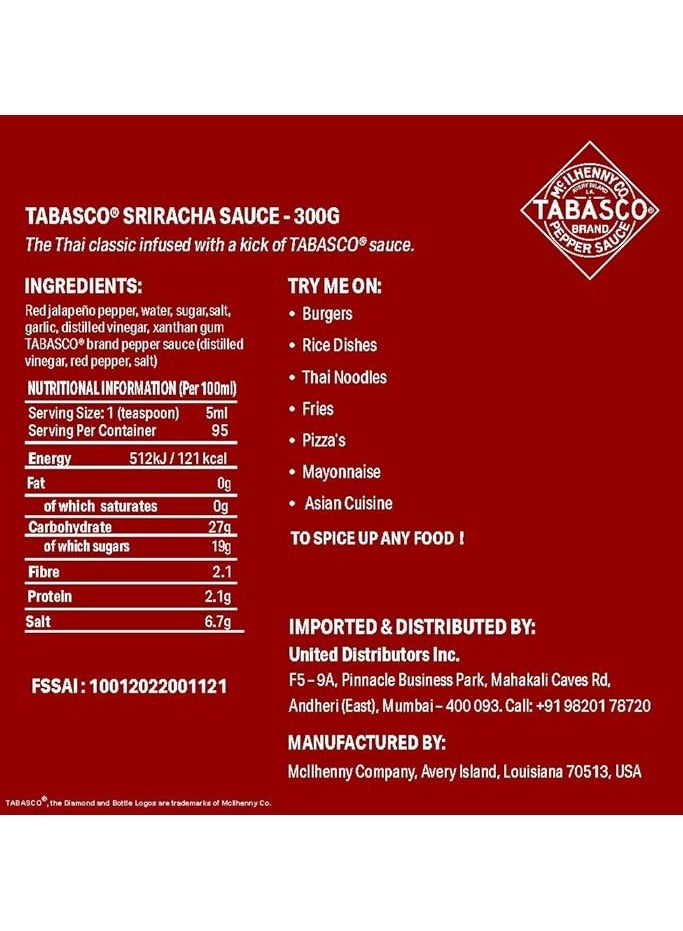 Tabasco Sriracha Pepper Sauce - Image 2