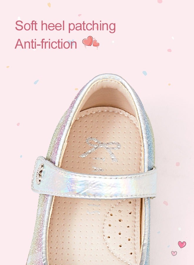 تارانيس أحذية أطفال تارانيس - أحذية مسطحة لامعة بقلب قوس قزح من ماري جين - Image 3