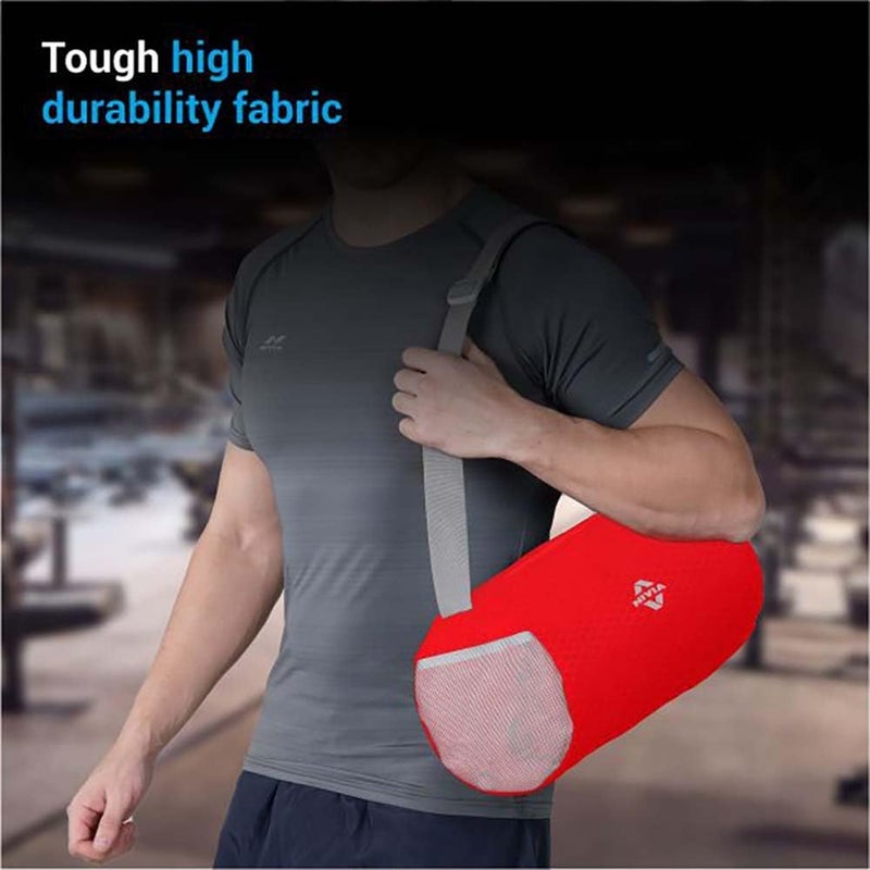 نيفيا حقيبة رياضية أساسية 6853 من البوليستر – متينة وخفيفة الوزن للجيم والرياضة والسفر - Image 4