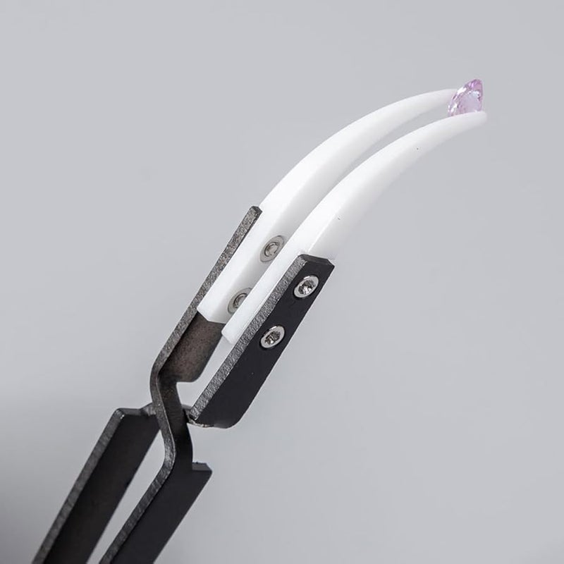 Mikikit 6pcs Precision Ceramic Tweezers Magnetic Handles For Electronics Jewelry Laboratory Work 2 Pack - Image 4