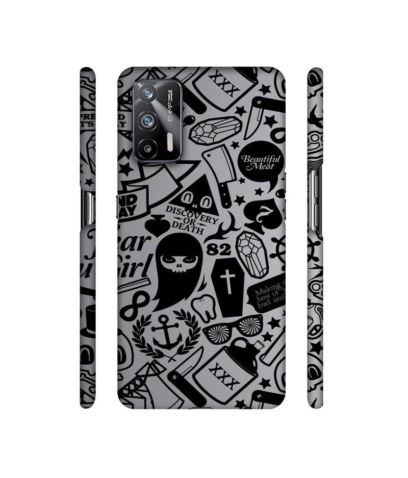 Casotec كاسوتيك غطاء خلفي لهاتف Realme X7 Max 5G (بلاستيك_متعدد الألوان) - Image 2