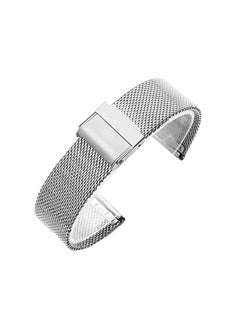 Dado Milanese Replacment Band Compatible with Huawei Watch GT3 46mm, mesh type stainless steel band with buckle  - Image 3