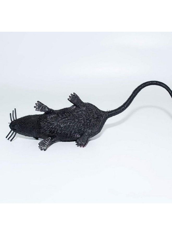BESTOYARD - Fake Rat Realistic Mouse Pranks Props Toy Model Lifelike Mice Toy Creepy Spooky Rat Toy Figures For Halloween Tricks - Image 1