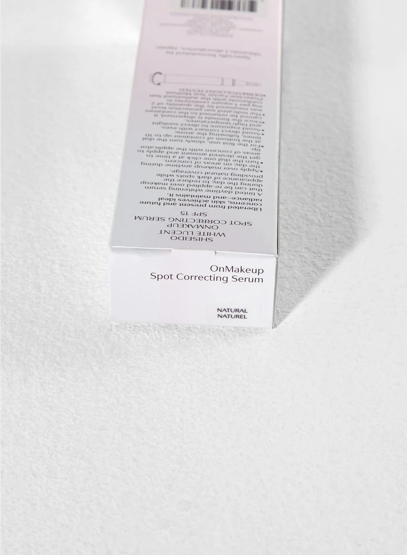 Shiseido Natural On Makeup Spot Correcting Serum