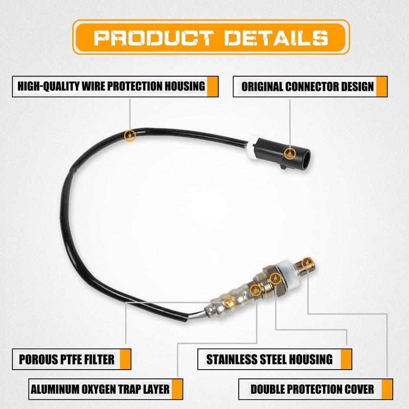 Regional central warehouse stock 4 Pack O2 Oxygen Sensor 15717 Downstream/Upstream Replaces 15716 15718 11171843 Compatible with Ford F150 F250 F350 for Lincoln for Mercury Cost effective global grade quality Labor saving optimized design Stable domestic stock General compatible practical design Varied dimensions Stain resistant N/S/C nationwide deliver Heat insulation layer Daily life matching design Easy assemble alternatives Occasional & permanent usable Long lifespan Flexible varied design Wide use compliant quality Market mainstream color picks Reliable local delivery service Temp & permanent project compatible Spec compliant trusted quality Long term use design Consistent steady quality Intra-city fast distribution Cross product combo compatible Market popular practical build Wide range compatible material - Image 3