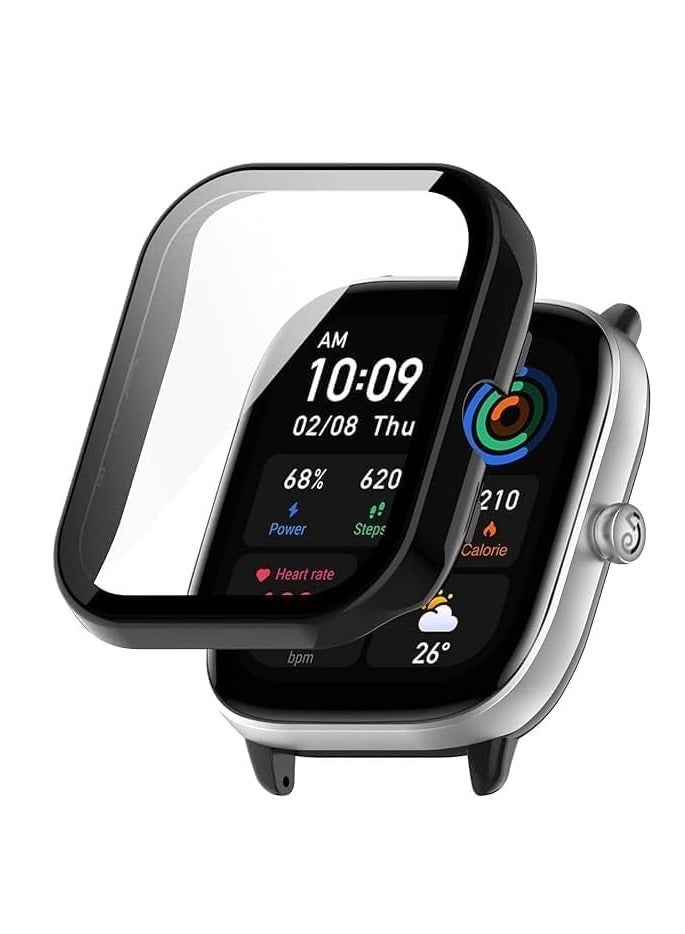 Case Compatible with Amazfit GTS 4 (Not for GTS4 Mini) Case Watch Soft TPU Shockproof Cover Slim Guard Thin Bumper Shell Protector For Amazfit GTS4 (Black) - Image 1