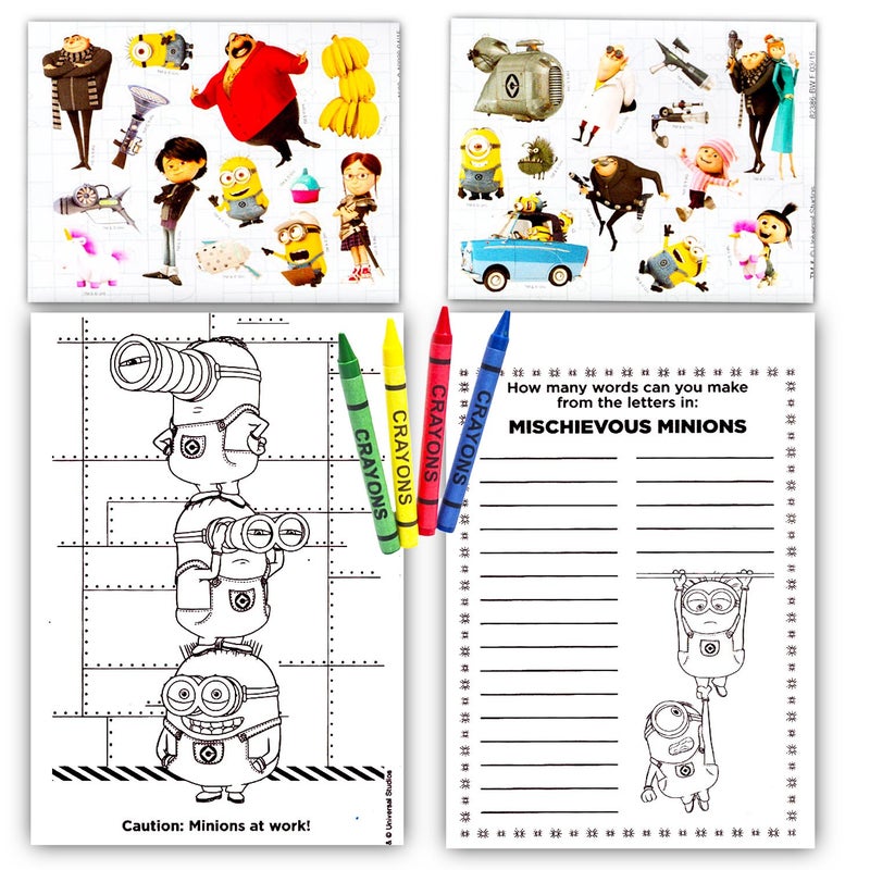 Despicable Me Minions Magic Ink Coloring Book and Play Set (Imagine Ink Book, Mess Free Marker and Play Pack) - Image 3