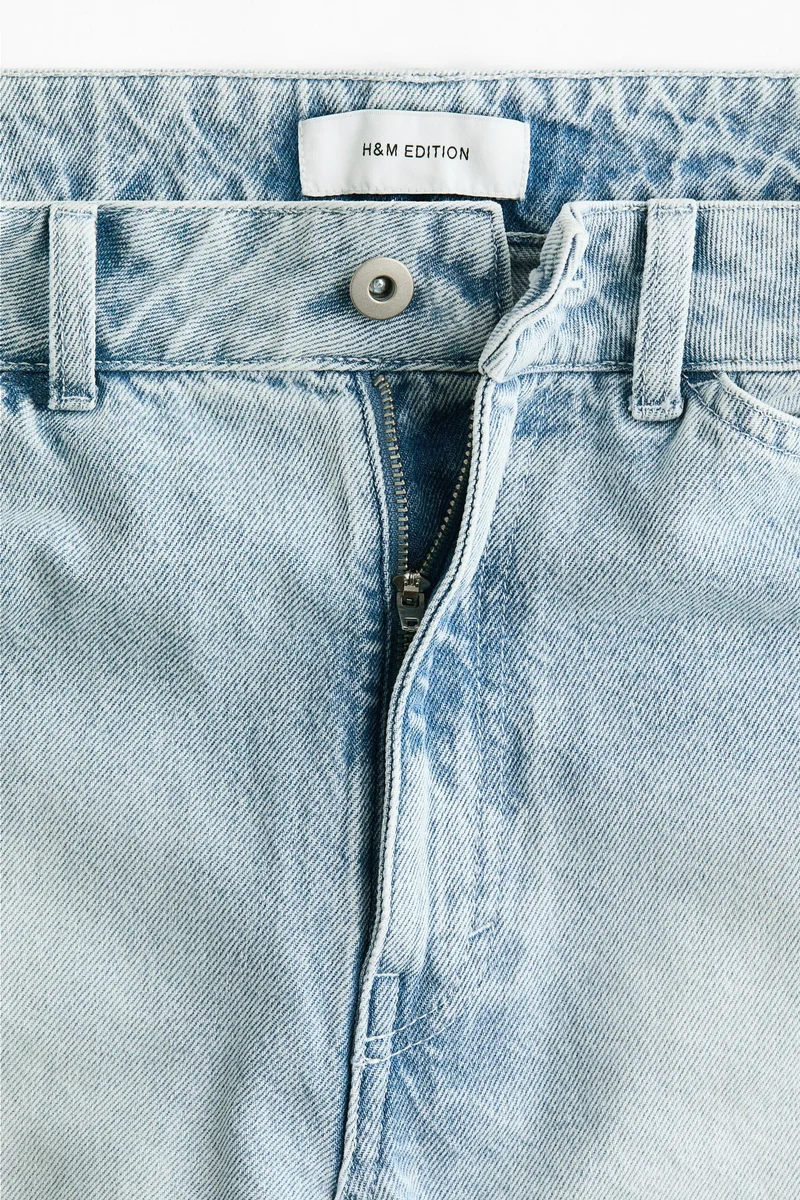 H&M  Barrel Leg Regular Waist Jeans for Women | Best Price UAE