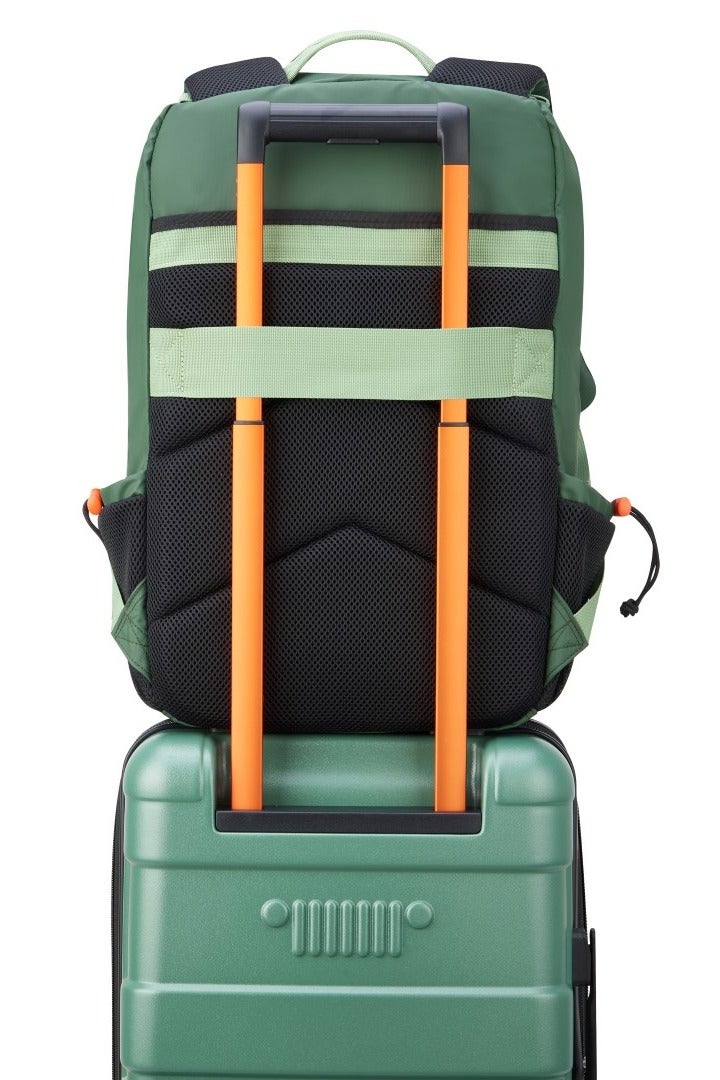 جيب حقيبة ظهر تكتيكية مبطنة للابتوب من جيب (JEEP) مقاومة للماء، مقاس 15.6 بوصة - باللون الأخضر، مع حقيبة غداء مجانية - نمط الجيش (أخضر) (طقم من قطعتين) - Image 4