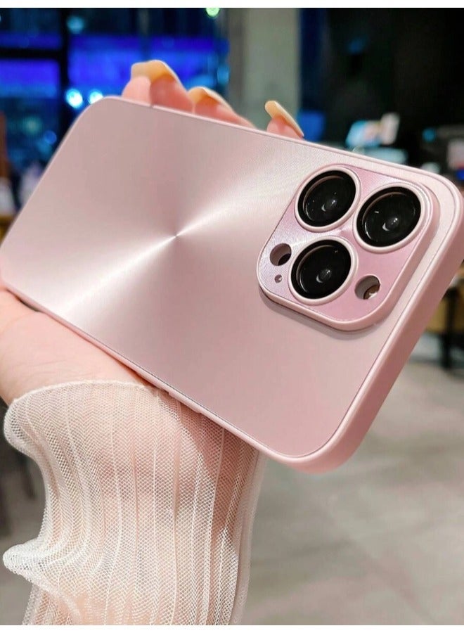 ShebSheb for iPhone 16 Pro Case, Glossy Coating Phone Cases with Camera Lens Protector Soft TPU Shockproof Protective Cover - Image 4