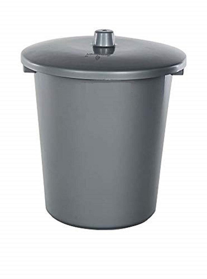 AIR O MATIC AIR O MATIC 10 liter Plastic unbreakable garbage bucket Silver  - Image 2
