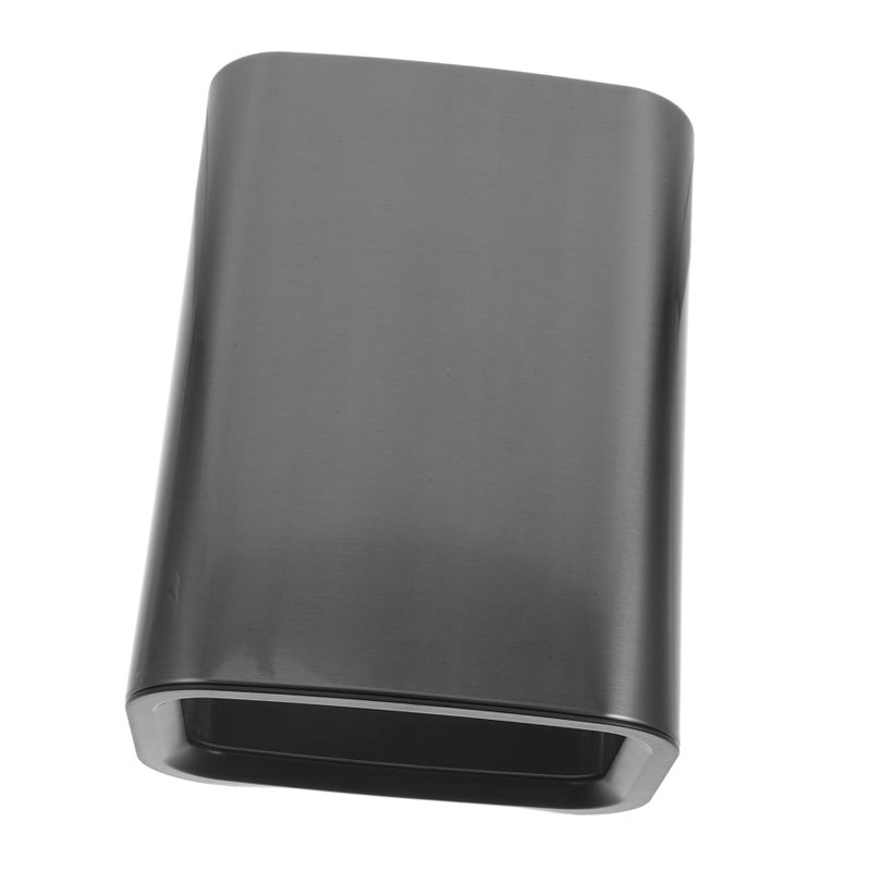 Unomor Stainless Steel Slim Trash Can With Removable Inner Bucket For Kitchen Bathroom Office - Image 2