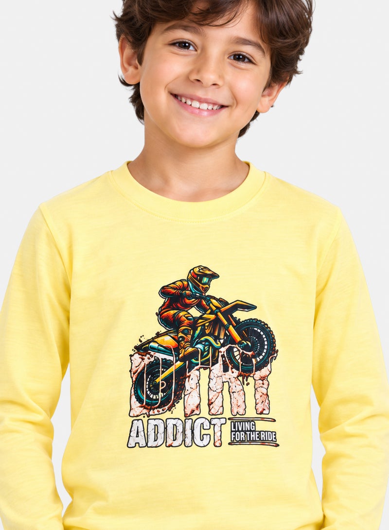 Andora Regular Fit Cotton Boys T-Shirt - Image 4