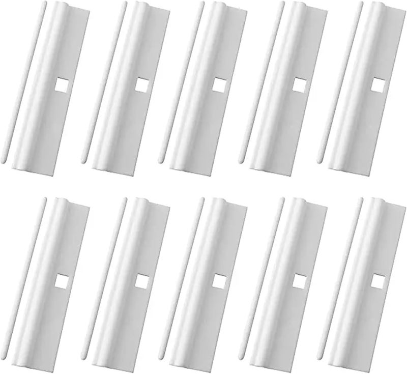 Vertical Blinds Replacement Slats 40/60/80/100PCS Vertical Curtain Simple Hanging Film, Blind Top Hanger, Repair Clip(80pcs) - Image 1