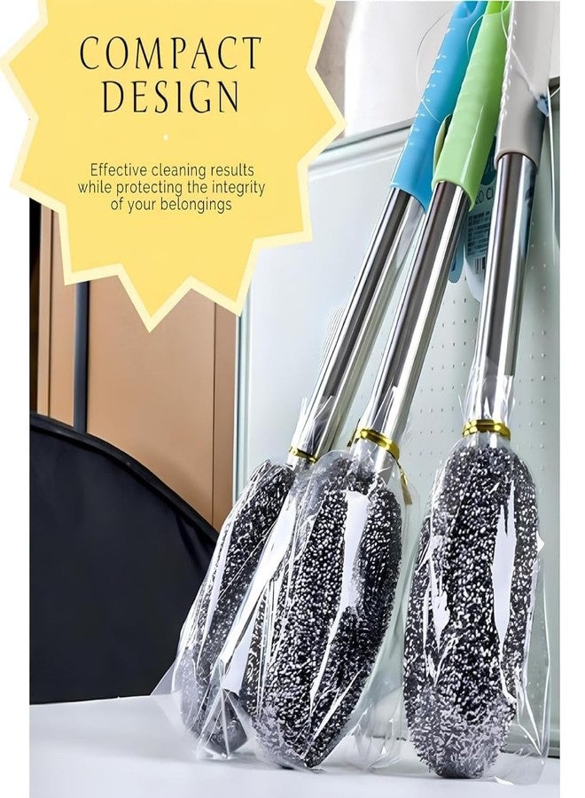 Marve Long Handle Steel Wire Bottle Cleaning Brush for Narrow Neck Containers, Bottle, Vase, Glassware - Multipurpose Household Cleaning Brush for Sink, Kitchen, Toilet, Bathroom & Utensils (1) - Image 5