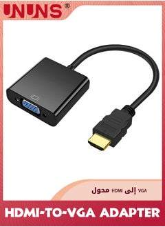 UNUNS DisplayPort To VGA Adapter,Gold-Plated DP To VGA 1080P Converter Male To Female,Compatible For Computer/Desktop/Laptop/PC/Monitor/Projector,HDTV  - Image 1