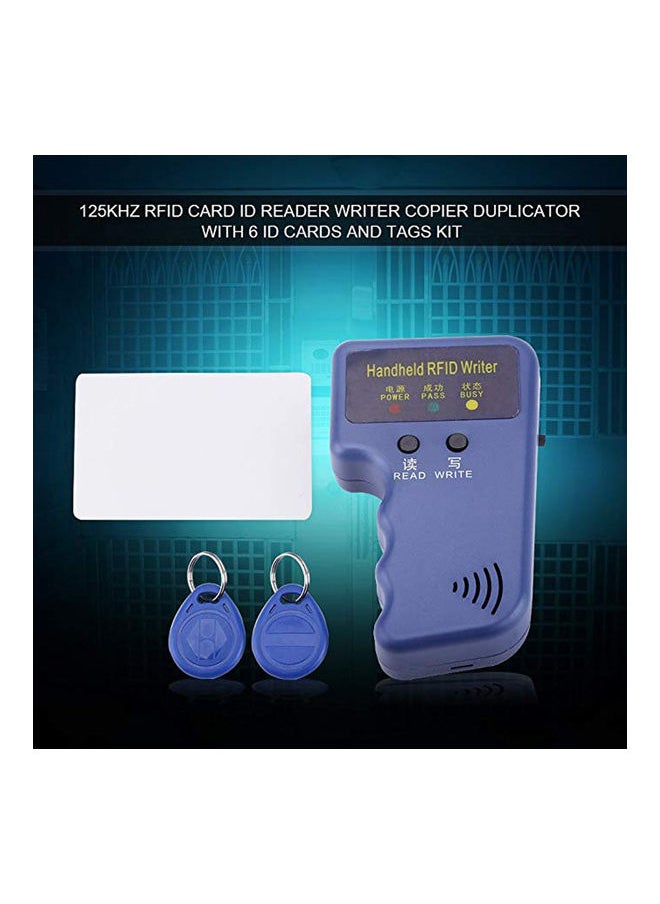 Loquat 13-Piece Handheld ID Card Copier Set Blue/White  - Image 5