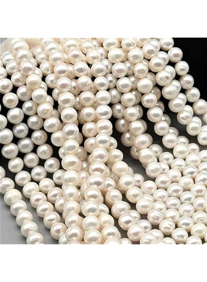 Arabest Craft String Pearls 10MM Beads Garland, 14 Yards  Garland Faux Pearl Beads String Roll Bulk for DIY Craft, Wedding, Party,  Tree Decoration - Image 4