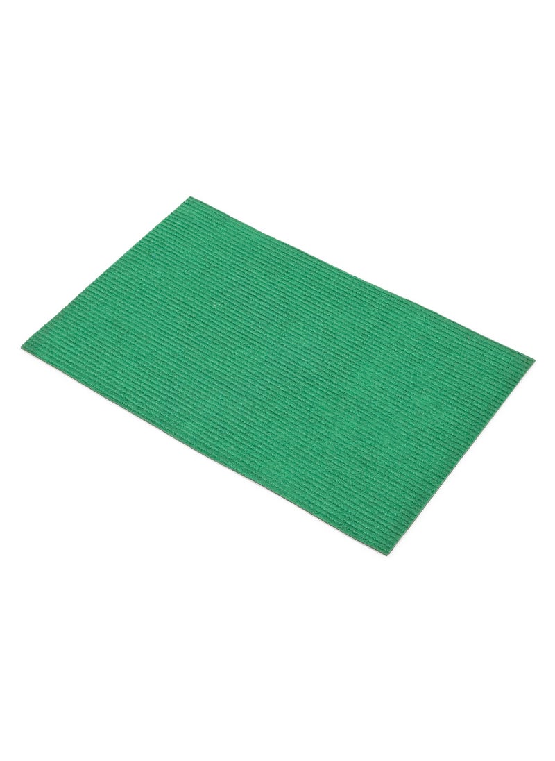 Status Contract Status Contract Anti Slip Front Door Mat |(15"x23") Living Room Rug for Entrance Doors | Nylon Floor Mats for Home | Essential Small Rugs for Office, Bedroom & Kitchen| (Green)  - Image 4