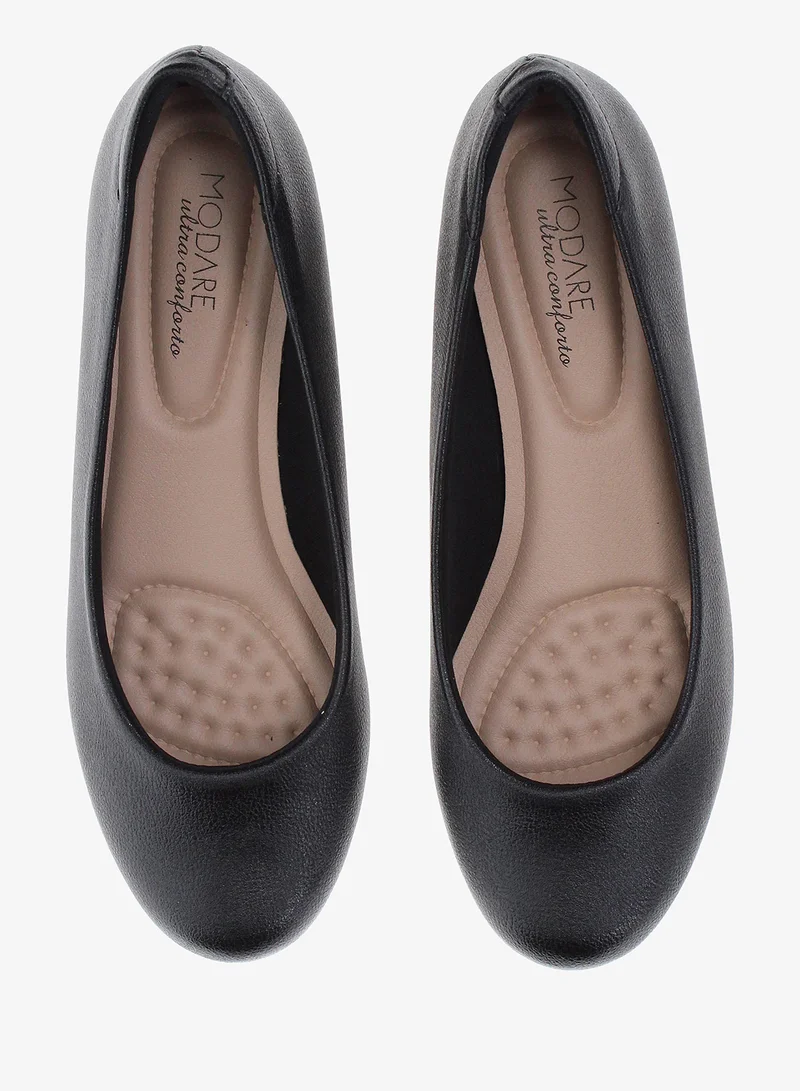 Modare Black Low Heel Shoes for Women – Comfortable & Stylish Footwear for Everyday Wear for Women | Best Price UAE