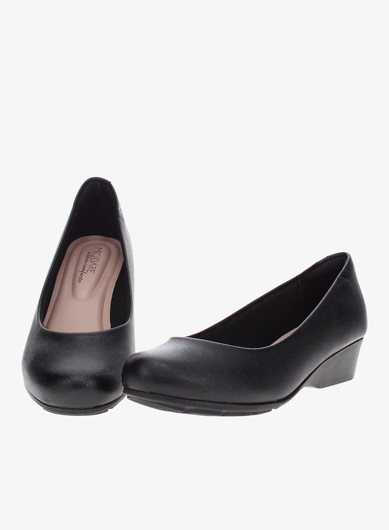 Modare Black Low Heel Shoes for Women – Comfortable & Stylish Footwear for Everyday Wear for Women | Best Price UAE