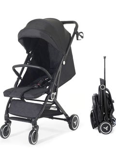 TEKNUM Teknum Travel Cabin Stroller with Coffee Cup Holder - Black  - Image 1