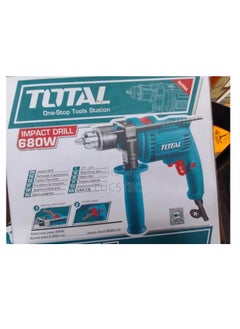 TOTAL TOTAL Impact Drill 680W (TG1061356) – Powerful Electric Drill with Hammer Function, 13mm Max Drilling Capacity, Variable Speed, Forward/Reverse Switch for DIY & Home Improvement Projects  - Image 3