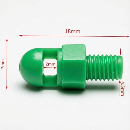 APPSTER (100pcs) 360° Refraction Sprinkler Misting Nozzle | Water Saving Irrigation Mist Sprayer for Garden Plants, Lawn, Greenhouse & Agriculture | Micro Spray Heads for PE/PVC Drip Systems - Image 2